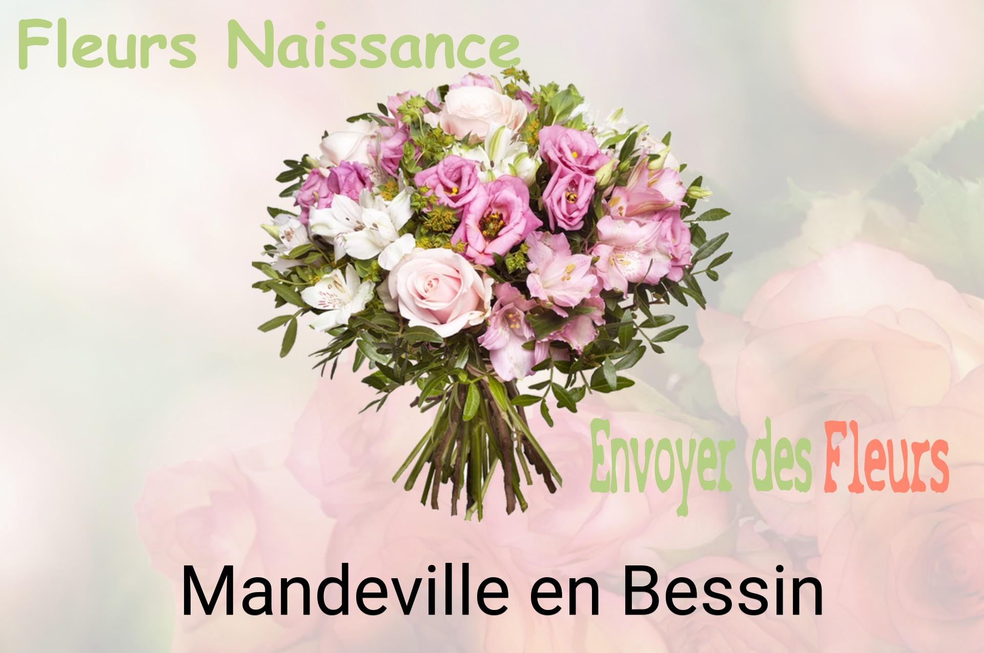 Bouquet de fleurs de naissance livré à Mandeville-en-Bessin